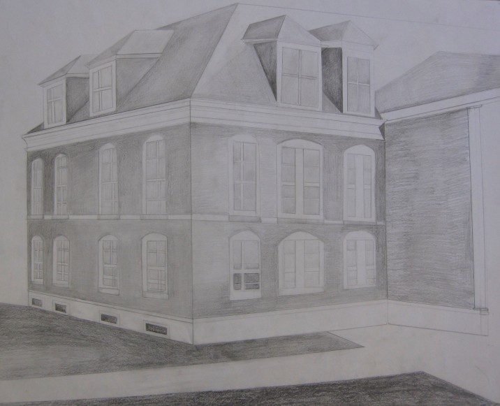 Drawing I- Perspective Building Still Life
